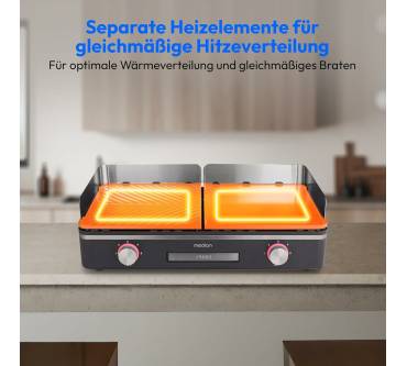 Produktbild Medion Life Tischgrill mit Dual-Zonen-System (MD 12027)