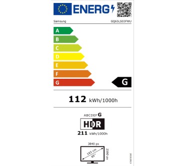 Produktbild Samsung The Frame Pro GQ65LS03FW (2025)