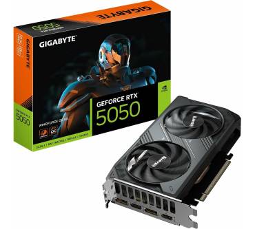 Produktbild GigaByte GeForce RTX 5050 Windforce OC 8G