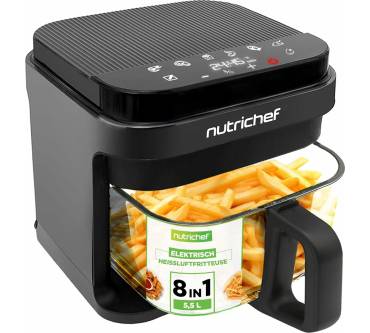 Produktbild NutriChef Heißluftfritteuse 5,5 L