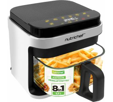 Produktbild NutriChef Heißluftfritteuse 5,5 L