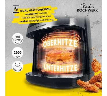 Produktbild Rach's Kochwerk Heißluftfritteuse 7,5L