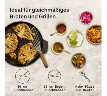 Produktbild Stur Gusseisenpfanne Flach