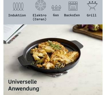 Produktbild Stur Gusseisenpfanne Flach