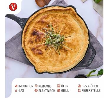 Produktbild VICTORIA Emaillierte Gusseisenpfanne