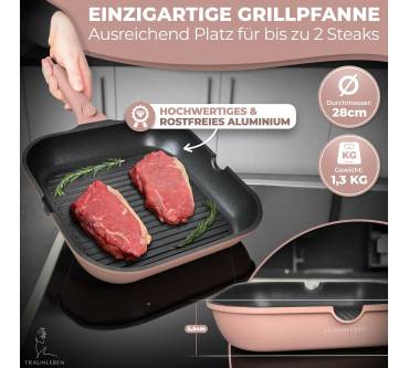 Produktbild TRAUMLEBEN Grillpfanne