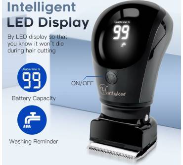 Produktbild Hatteker HT-603  Bart- und Haarschneider