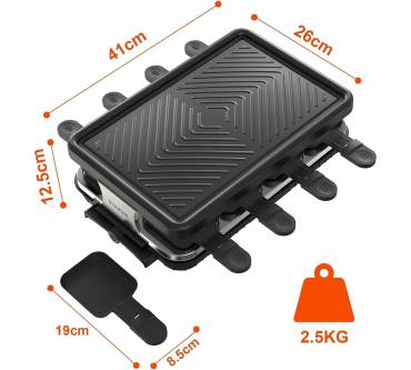 Produktbild Voohek Raclette-Grill (4 bis 8 Personen)