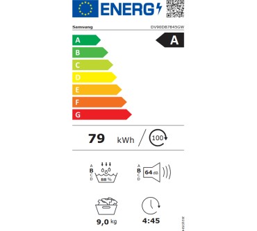 Produktbild Samsung DV90DB7845GWU2 DV7400D