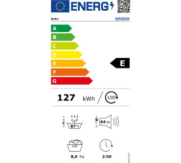 Produktbild Beko B3T42239