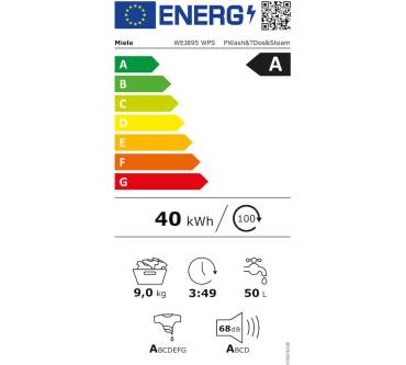 Produktbild Miele WEJ895 WPS PWash&TDos&Steam
