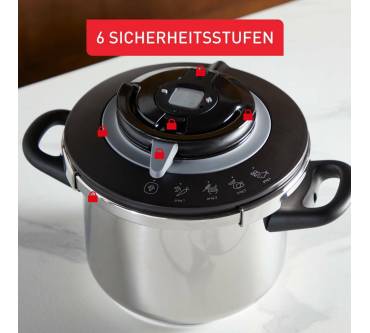 Produktbild Tefal Clipso+ Chef Schnellkochtopf 6L P45507