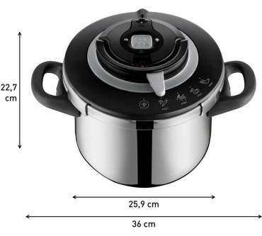 Produktbild Tefal Clipso+ Chef Schnellkochtopf 6L P45507
