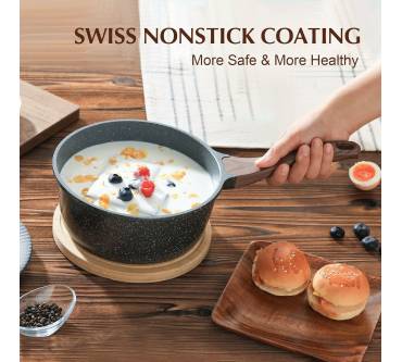 Produktbild Sensarte Antihaft-Kasserolle mit Deckel (18 cm)