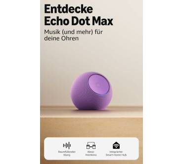 Produktbild Amazon Echo Dot Max