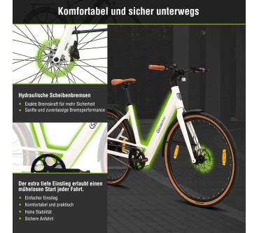 Produktbild Sachsenrad Urban City E-Bike C3V Roma II mit KI-Unterstützung