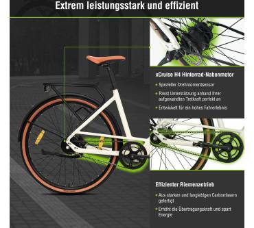 Produktbild Sachsenrad Urban City E-Bike C3V Roma II mit KI-Unterstützung