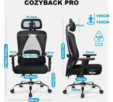 Produktbild Melokea Cozyback Pro-F061