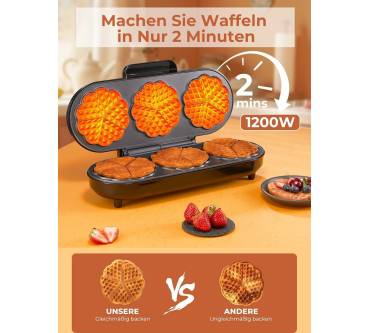Produktbild Fohere King Size Waffeleisen