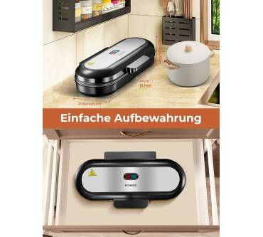 Produktbild Fohere King Size Waffeleisen