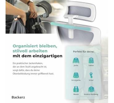 Produktbild Ella Health BV Motion Mesh Ergonomischer Bürostuhl