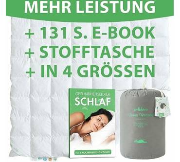 Produktbild Welldora Green Diamond Warme Winterdecke