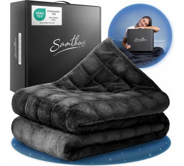 Produktbild Samthus Gewichtsdecke Sherpa Fleece