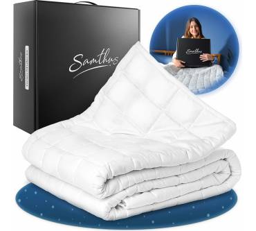 Produktbild Samthus Gewichtsdecke Baumwolle