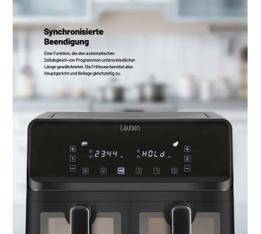Produktbild Lauben DualZone Heißluftfritteuse 8000BC