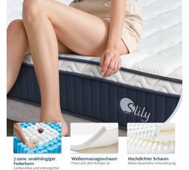 Produktbild Slily 7-Zonen-Taschenfederkernmatratze