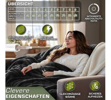 Produktbild Sinnlein Heizdecke mit Abschaltautomatik 200 x 180 cm