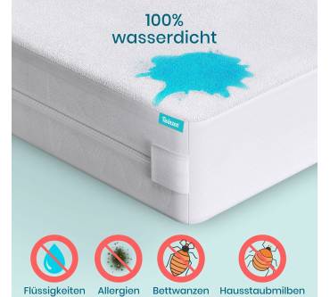 Produktbild Twinzen Wasserdichter Matratzenschutz für Allergiker