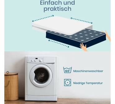 Produktbild Twinzen Wasserdichter Matratzenschutz für Allergiker