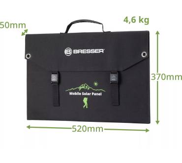 Produktbild Bresser Set Mobile Power-Station 1.200 W + Solar-Ladegerät 120 W