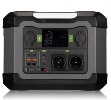 Produktbild Bresser Set Mobile Power-Station 1.200 W + Solar-Ladegerät 120 W