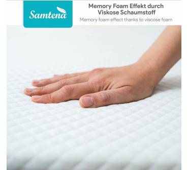 Produktbild Samtena Viscoelastischer Matratzentopper Deluxe