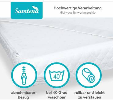 Produktbild Samtena Viscoelastischer Matratzentopper Deluxe