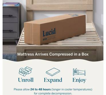 Produktbild Lucid Gel Memory Foam Kindermatratze