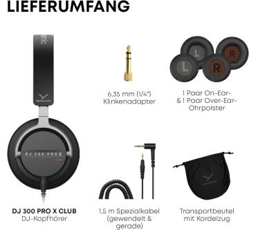Produktbild Beyerdynamic DJ 300 PRO X Club