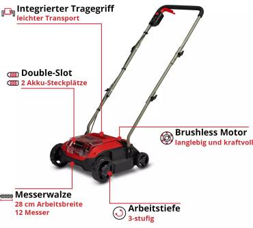 Produktbild Einhell GC-SC 18/28 DS Li-Solo