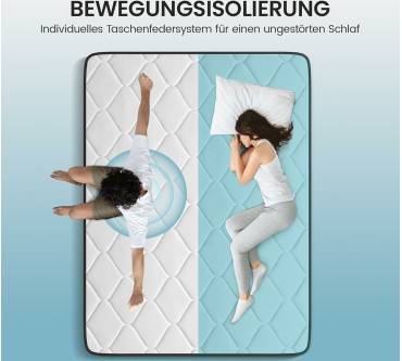 Produktbild BedStory Taschenfederkernmatratze (16 cm)