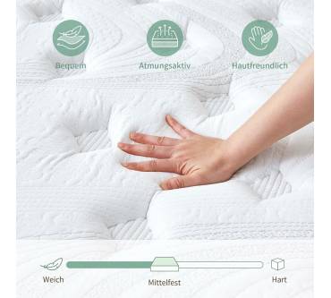 Produktbild SZsuilong Taschenfederkernmatratze (25 cm)