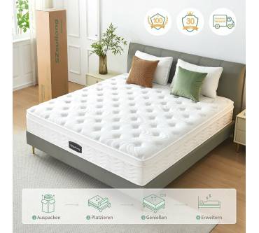 Produktbild SZsuilong Taschenfederkernmatratze (25 cm)