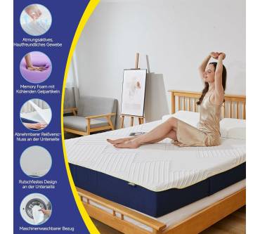 Produktbild Coolux Sleep Schaumstoffmatratze (25 cm)