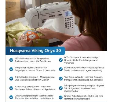 Produktbild Husqvarna Viking Onyx 30