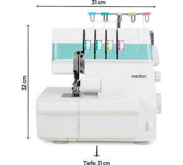Produktbild Medion Life Overlock-Nähmaschine SO90 (MD19169)