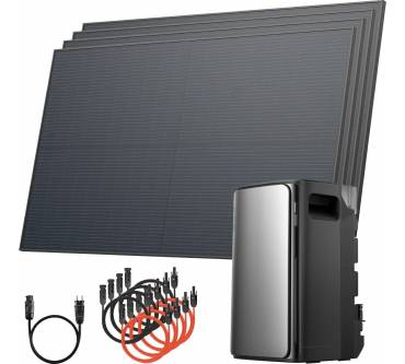 Produktbild Solarway Balkonkraftwerk 2000 Watt Ultra + EcoFlow Stream Ultra 1920 Wh