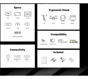Produktbild JapanNext JN-IPS245G320F-HSP
