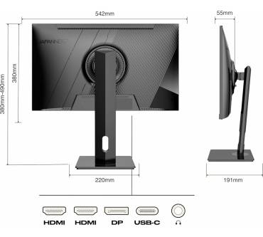 Produktbild JapanNext JN-IPS2380UHDR-C65W-HSP