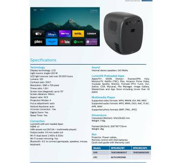 Produktbild Philips NeoPix 130C